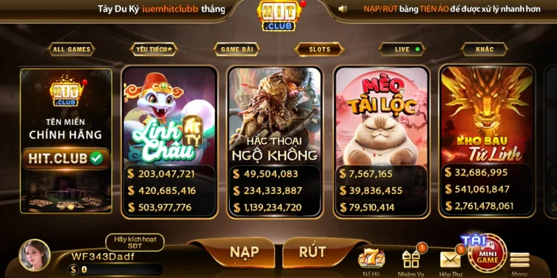 Cách phân biệt Hitclub thật giả thông qua đối chiếu giao diện