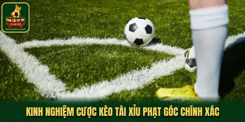 Kinh nghiệm cược kèo tài xỉu phạt góc chính xác