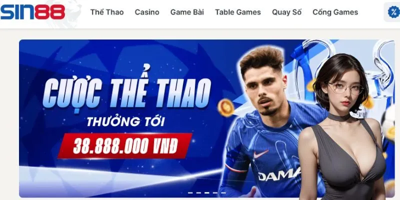 Review Nhà Cái Uy Tín Sin88 – Thương Hiệu Hàng Đầu Tại Châu Á