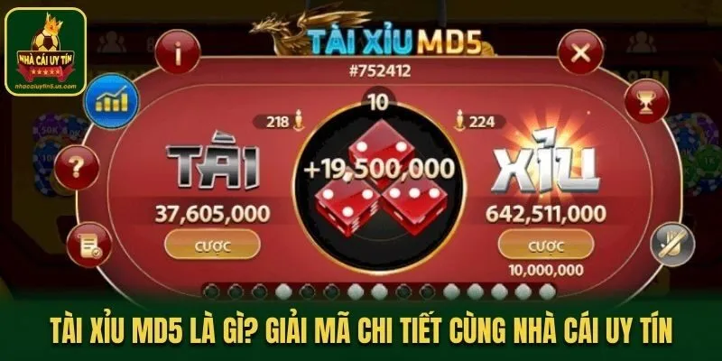 Tài Xỉu MD5 Là Gì? Giải Mã Chi Tiết Cùng Nhà Cái Uy Tín