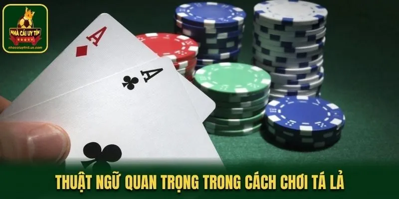 Thuật ngữ quan trọng trong cách chơi Tá Lả