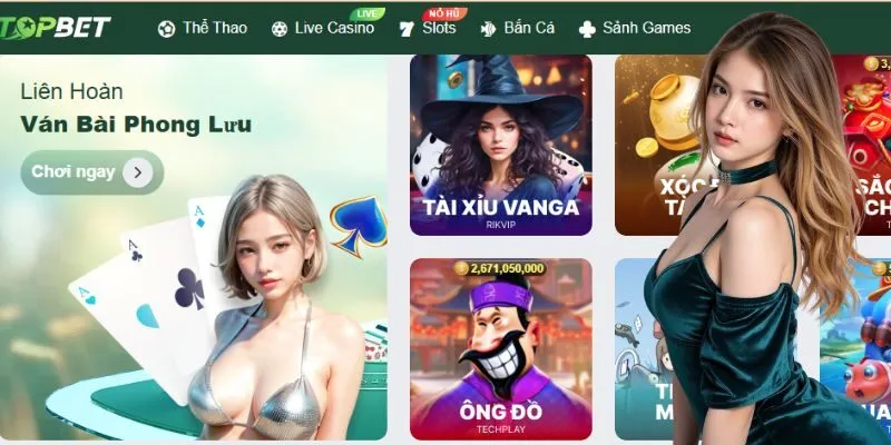 Topbet - nhà cái uy tín hàng đầu hiện nay
